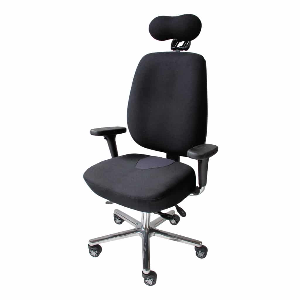 Coussin d'assise ergonomique pour siège de bureau